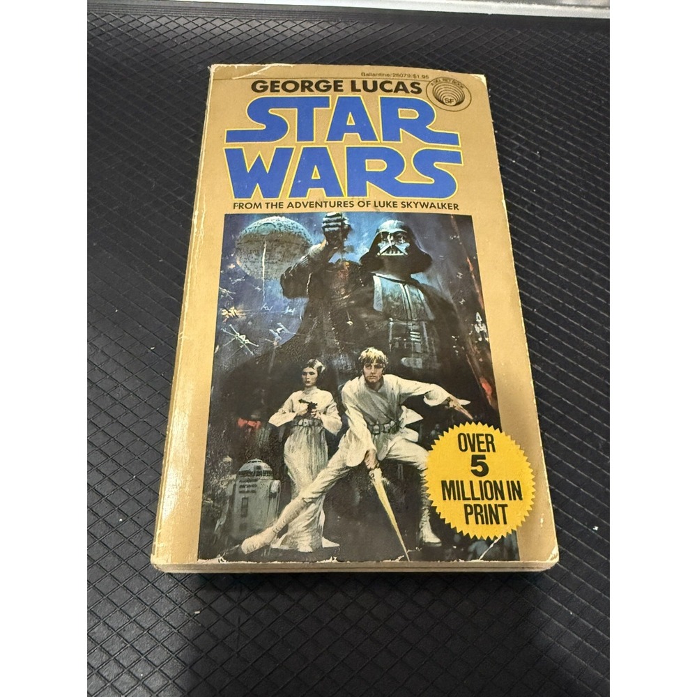 STAR WARS 1977 novel by George Lucas ‎ paperback
